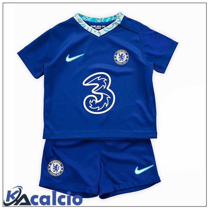 Maglie Calcio FC Chelsea Bambino Prima Blu 2022/2023