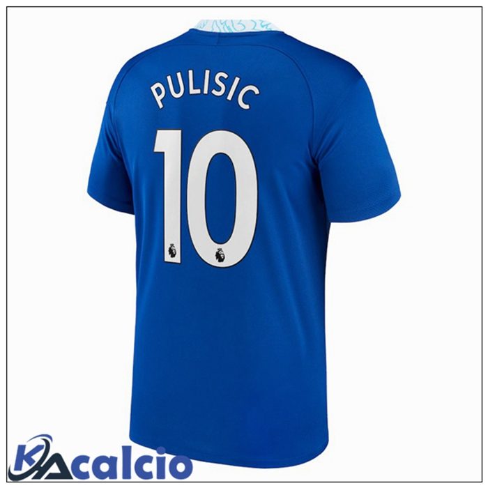 Maglie Calcio FC Chelsea (Pulisic 10) Prima Blu 2022/2023