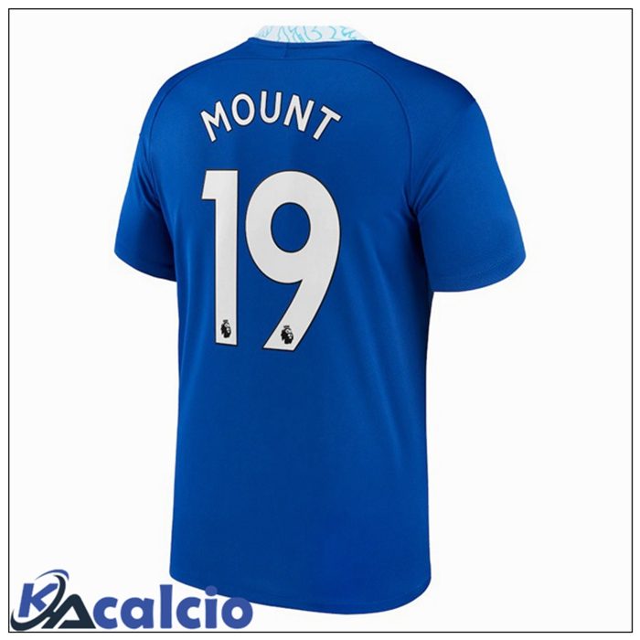 Maglie Calcio FC Chelsea (Mount 19) Prima Blu 2022/2023