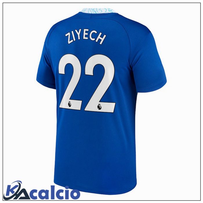 Maglie Calcio FC Chelsea (Ziyech 22) Prima Blu 2022/2023