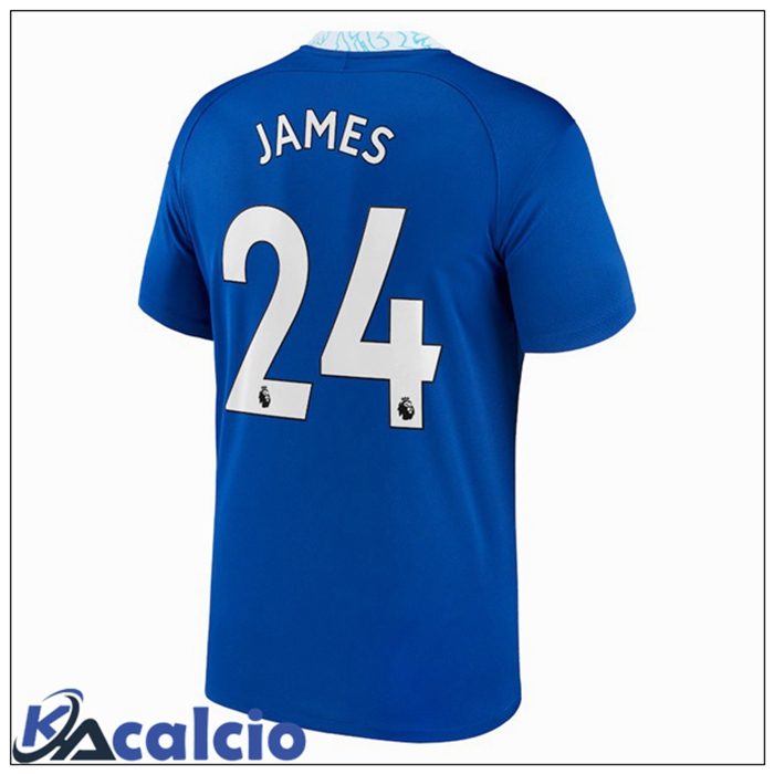 Maglie Calcio FC Chelsea (James 24) Prima Blu 2022/2023