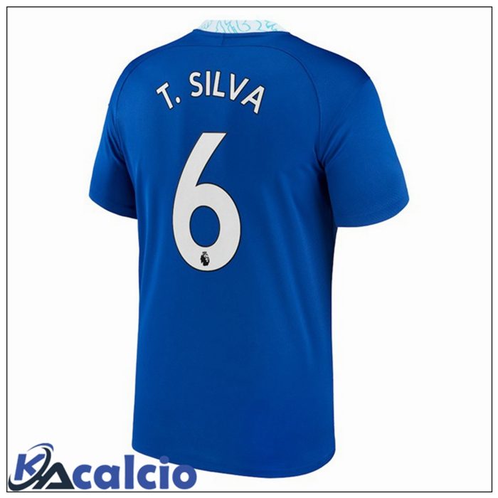 Maglie Calcio FC Chelsea (T. Silva 6) Prima Blu 2022/2023