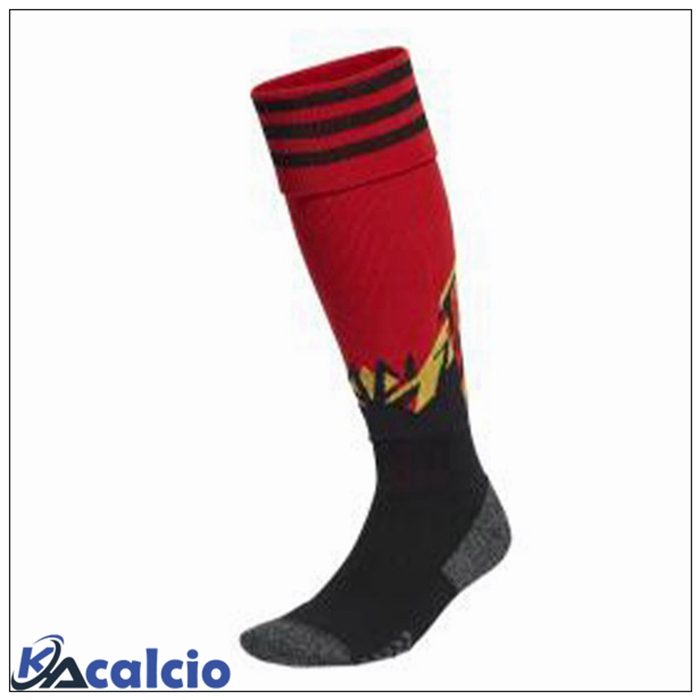 Calzini Calcio Belgio Prima Rosso 2022/2023