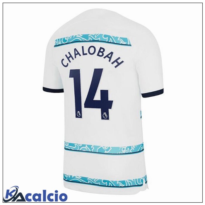 Maglie Calcio FC Chelsea (CHALOBAH 14) Seconda Bianco 2022/2023