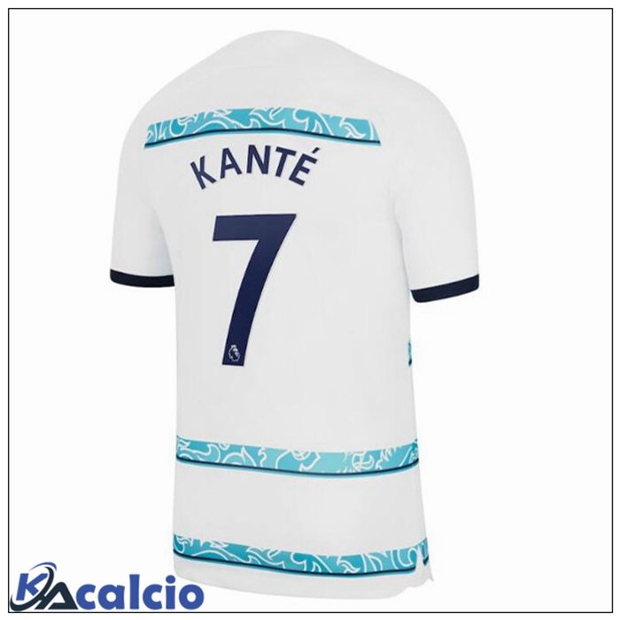 Maglie Calcio FC Chelsea (KANTÉ 7) Seconda Bianco 2022/2023