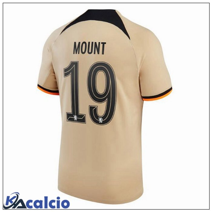 Maglie Calcio FC Chelsea (MOUNT 19) Terza Marrone 2022/2023