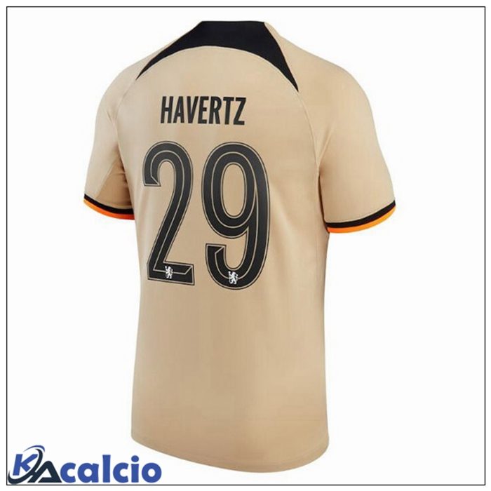 Maglie Calcio FC Chelsea (HAVerdeZ 29) Terza Marrone 2022/2023