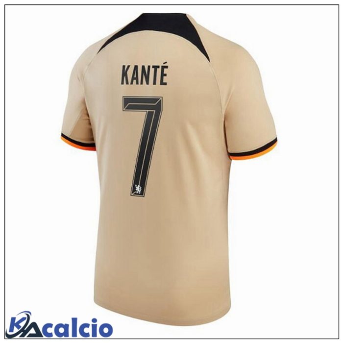 Maglie Calcio FC Chelsea (KANTÉ 7) Terza Marrone 2022/2023