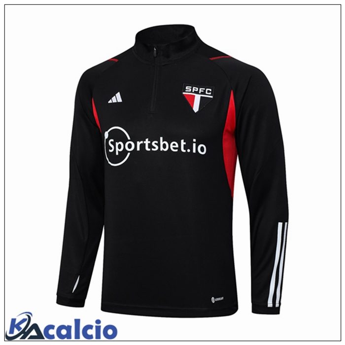 Felpa Allenamento Sao Paulo FC Nero 2023/2024