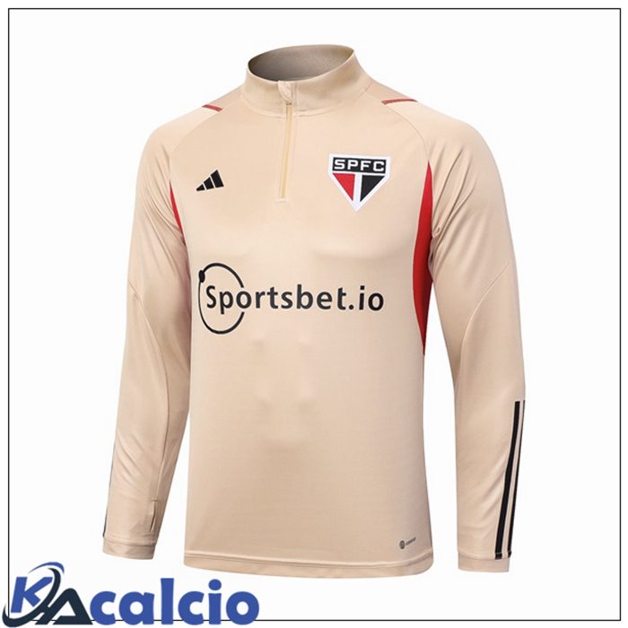Felpa Allenamento Sao Paulo FC Marrone 2023/2024