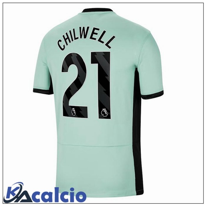 Maglie Calcio FC Chelsea (Chilwell 21) Terza Verde 2023/2024