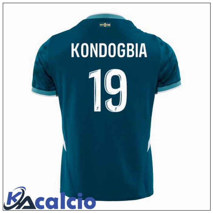 Maglie Calcio Marsiglia OM (KONDOGBIA 19) Seconda Blu 2024/2025