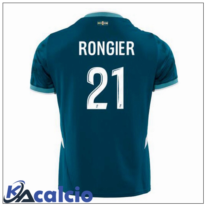 Maglie Calcio Marsiglia OM (RONGIER 21) Seconda Blu 2024/2025