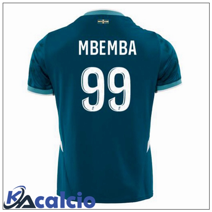 Maglie Calcio Marsiglia OM (MBEMBA 99) Seconda Blu 2024/2025