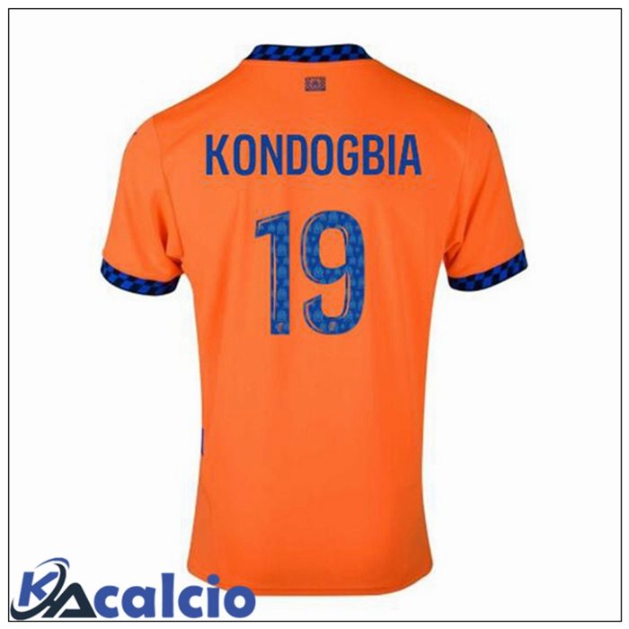 Maglie Calcio Marsiglia OM (KONDOGBIA 19) Terza Arancia 2024/2025
