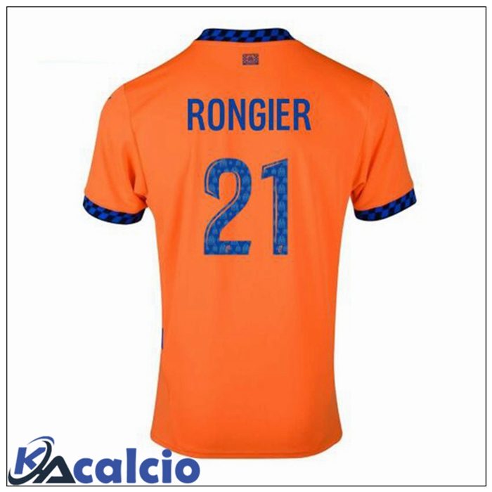 Maglie Calcio Marsiglia OM (RONGIER 21) Terza Arancia 2024/2025