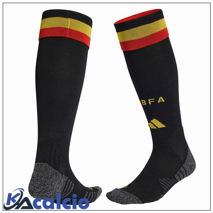 Calzini Calcio Belgio Prima Nero 2026/2027