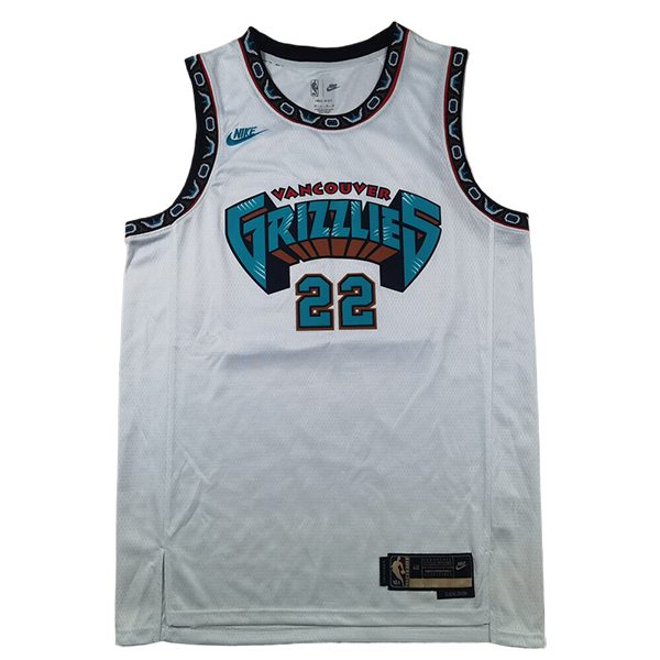 Maglia Memphis Grizzlies (BANE #22) 2025/2026 Bianco/Verde