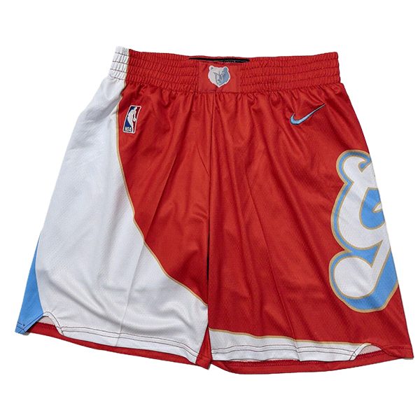 Pantaloncinis NBA Memphis Grizzlies 2025/2026 Rosso/Bianco/Blu