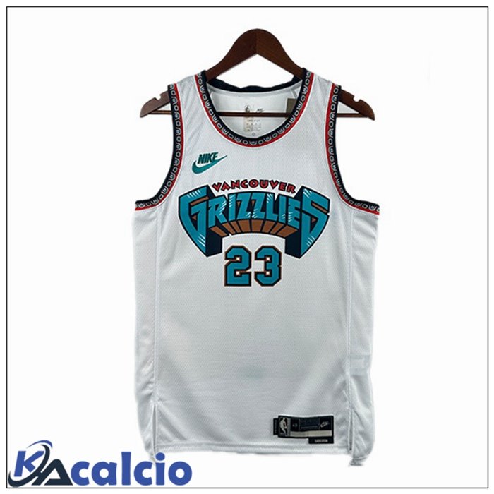 Maglia NBA Memphis Grizzlies (Derrick Rosa 23) Bianco 2024/2025