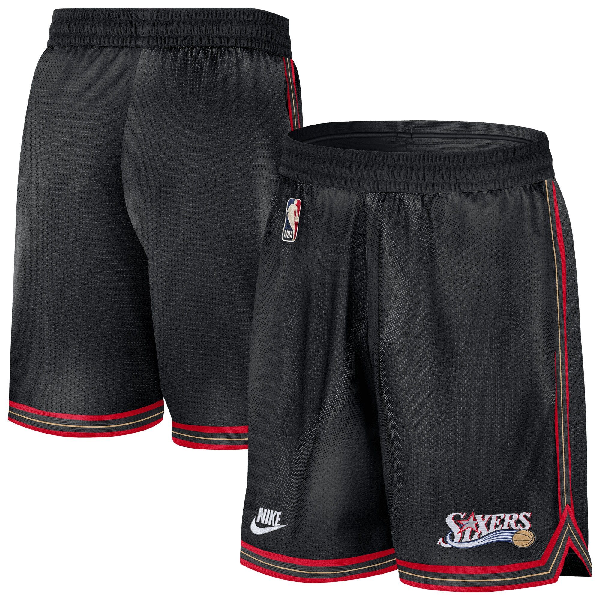 Pantaloncini Philadelphia 76ers Nike Classic Edition DNA 8 pollici - Uomo