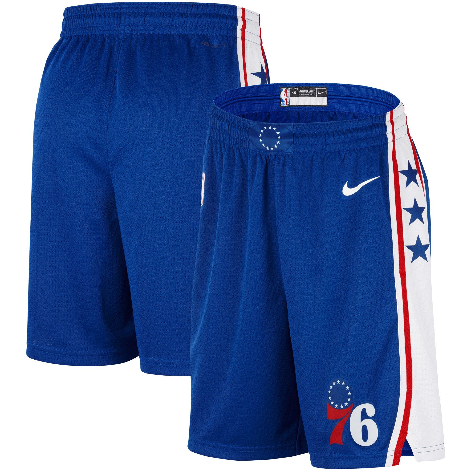 Pantaloncini Philadelphia 76ers Nike Icon Swingman - Uomo